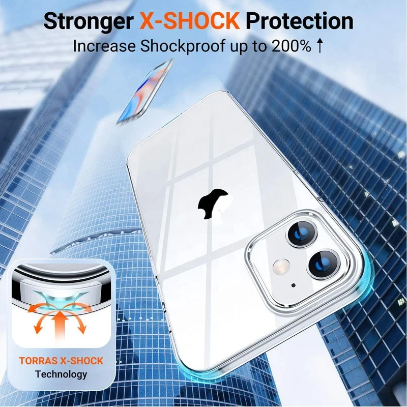 Wholesale Phone Case for iPhone15 Transparent 15 14 13 12 11 X 8 7 Case TPU Ultra Thin Protection Soft slim for iPhone 15