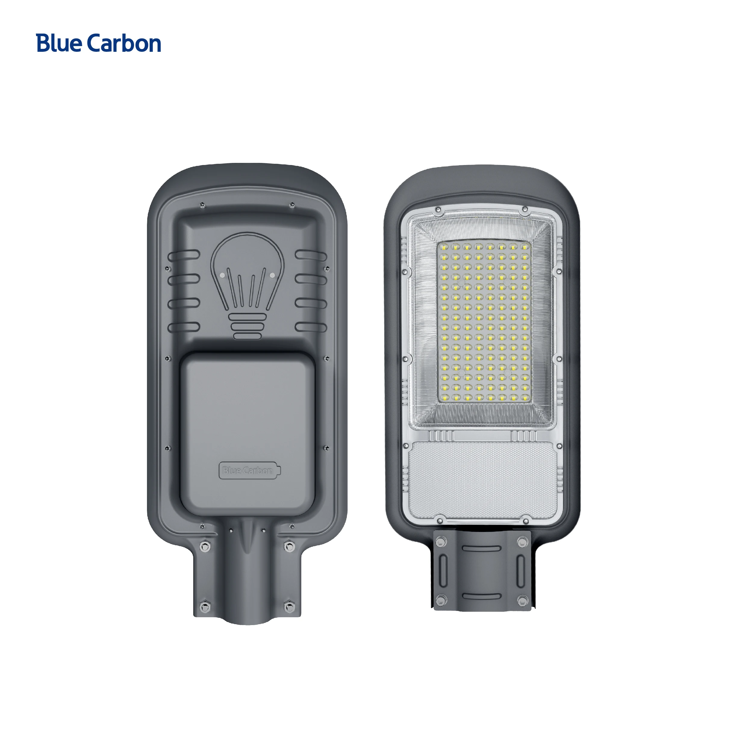 Blue Carbon 3000lm Solar Street Light High Power Led Solar Lights Outdoor Smart Street Light