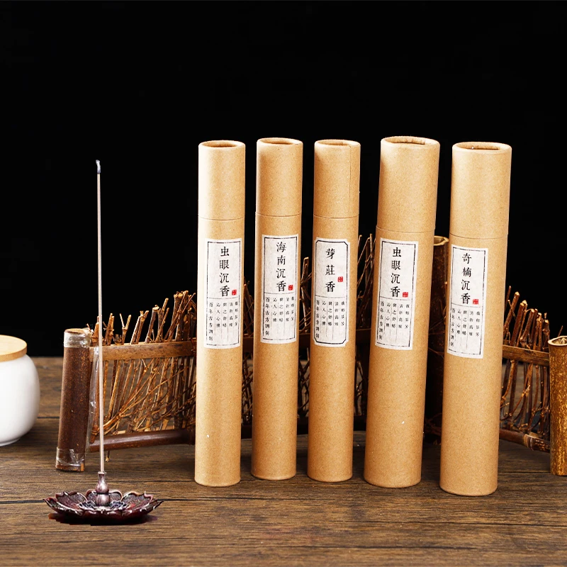 100% natural treatment Agarwood stick to soothe the spirit, move qi and help sleep oud incense oud stick