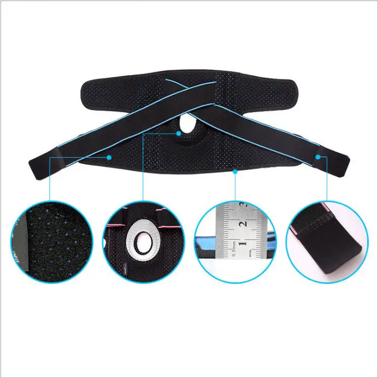 Wholesale Pro Compression Bandage for Adults Elastic and Adjustable Sports Silicone Knee Sleeve SBR Material