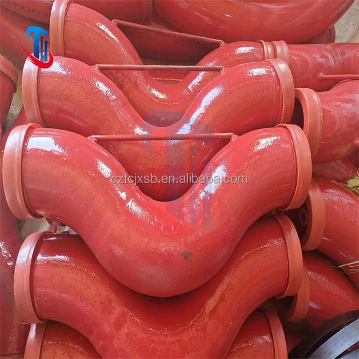 Concrete Pump Spare Parts Concrete Pump Elbow S Elbow Pipe For Putzmeister Schwing Zoomlion Sany