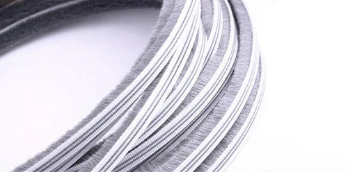 Non-silicified Normal Weather Strip Mohair Weather Stripping Weather Brush Wool pile Sealing Brush