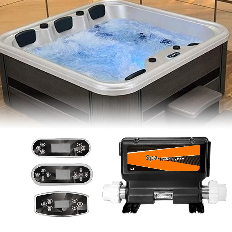 3KW spa control system with panel 4 pumps Smart Temperature spa controller