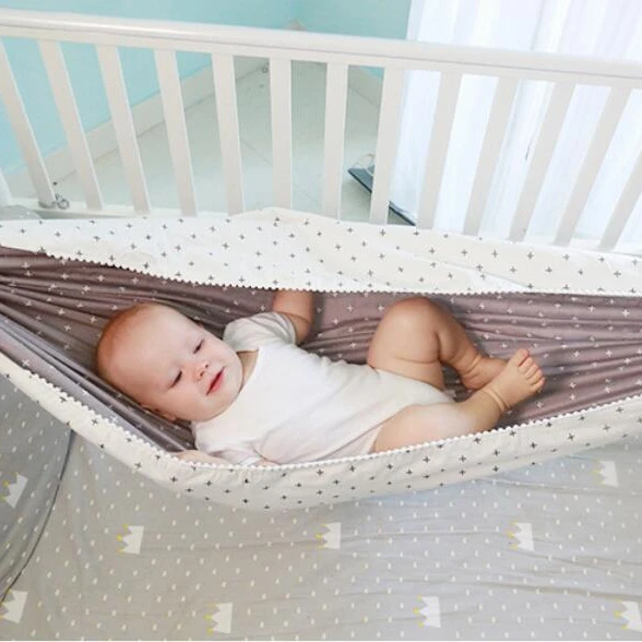 Portable Baby Crib Comfort Cotton Travel Bed Newborn Foldable Portable-baby-bed Swing Hammock Cradle Rocking Hanging Basket
