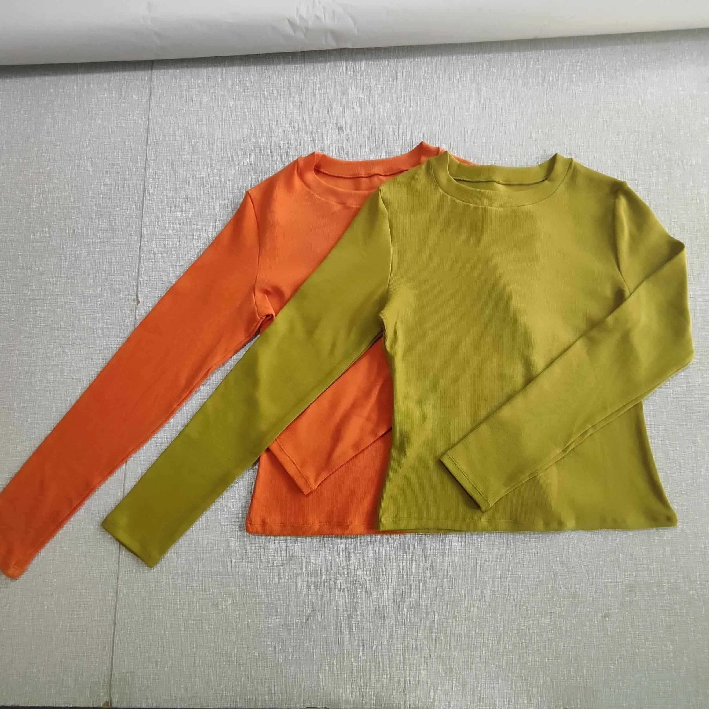 Fall outfits for woman 2024 custom logo cotton ribbed lounge wear plus size longsleeve legging luxury matching loungewear sets