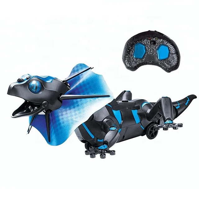 Hot Selling Infrared Remote Control Umbrella Lizardbot Toys Kids Prank Juguetes Gifts RC Black Lizard Toys