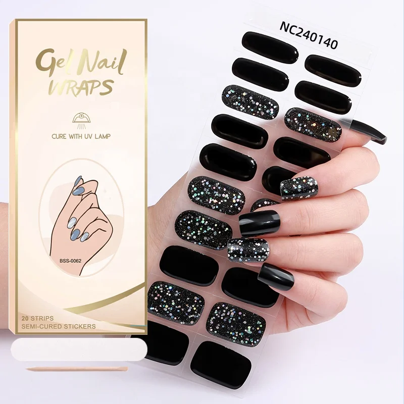 2024 New Trend Gel Nail Wraps dnd Gel Polish Spring Design  Custom Gel Nail Polish Sticker With The UV