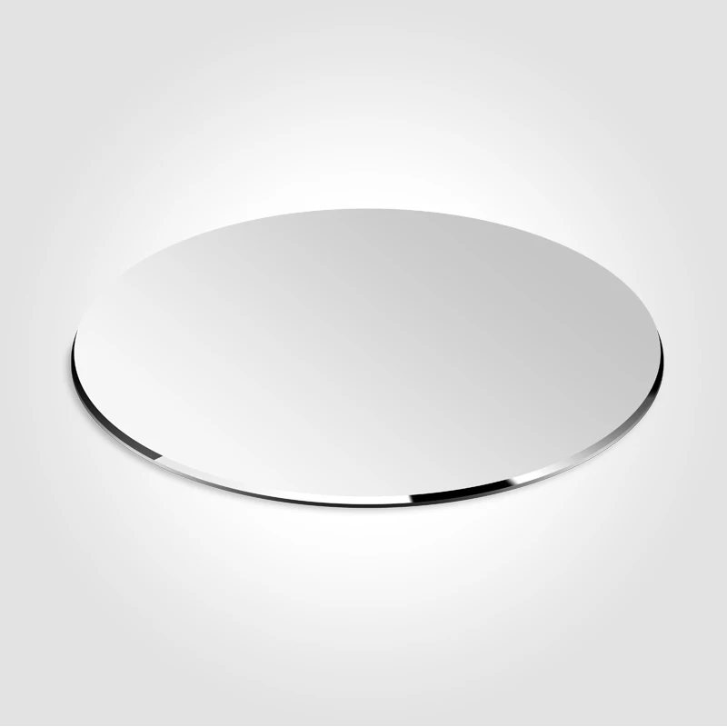 High Quality Large Customized Transfer Printing Round Shape Mouse Pad Leather