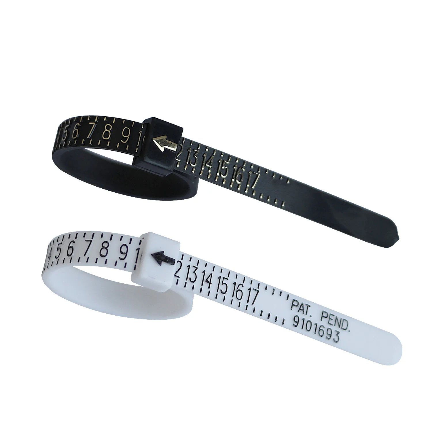 Guaranteed Quality Proper Price Jewelry Tools Ring Sizer Finger Gauge Plastic Ring Sizer for Engagement Rings Wedding Sets