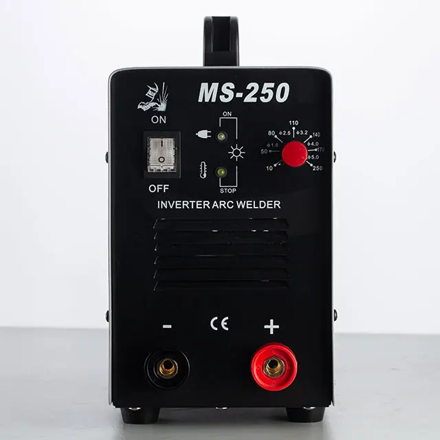 KENDE Single Phase DC IGBT Portable Stick ARC MMA 250 Inverter Welder Welding Machine MS 250