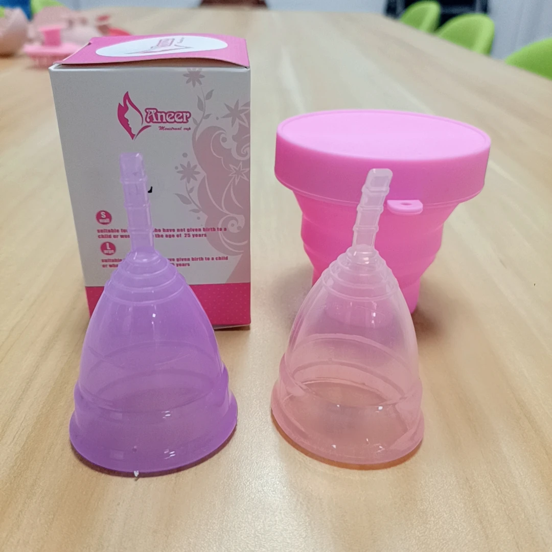 OEM/ODM Copa Menstruel Menstrual Cup Steriliser 100% Medical Silicone Organic Diva Period Cup Disk Sterilizer Best Menstrual Cup