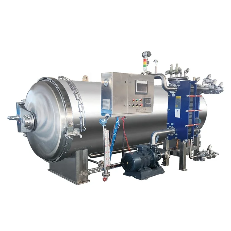 horizontal industrial sterilizer autoclave sterilizer machine mushroom substrate sterilizer