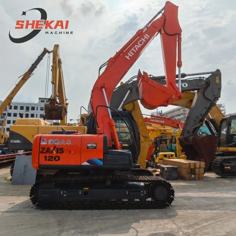 used excavator original japan brand hitachi excavator ZAXIS120 used mini excavator