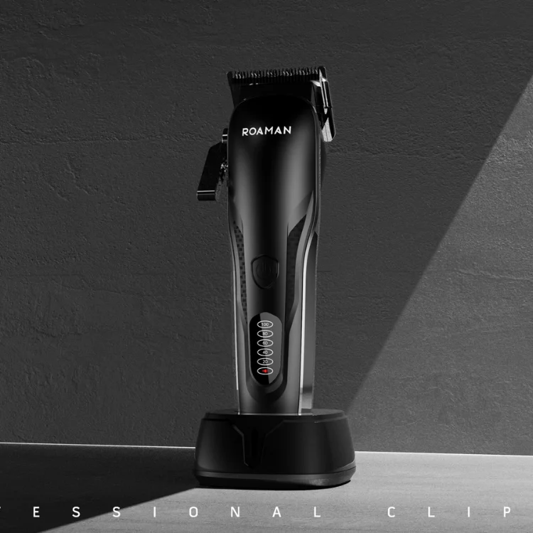 Mens Hair Clipper Professional Electric Rechargeable Battery Powerful Barber Hair Trimmer Hair Clipper