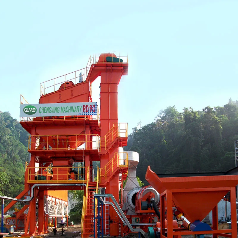 40 50 60 80 TPH Automatic Asphalt Plant Hot Mix Asphalt Mixing Station