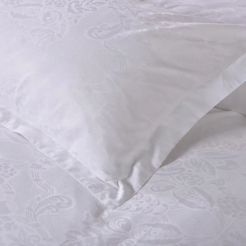 
new design cotton bedding sheet,yarn dyed jacquard cotton hotel sheet,cotton jacquard hotel bed linen 