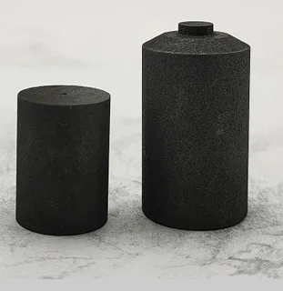Small gold and silver crucible graphite for smelting