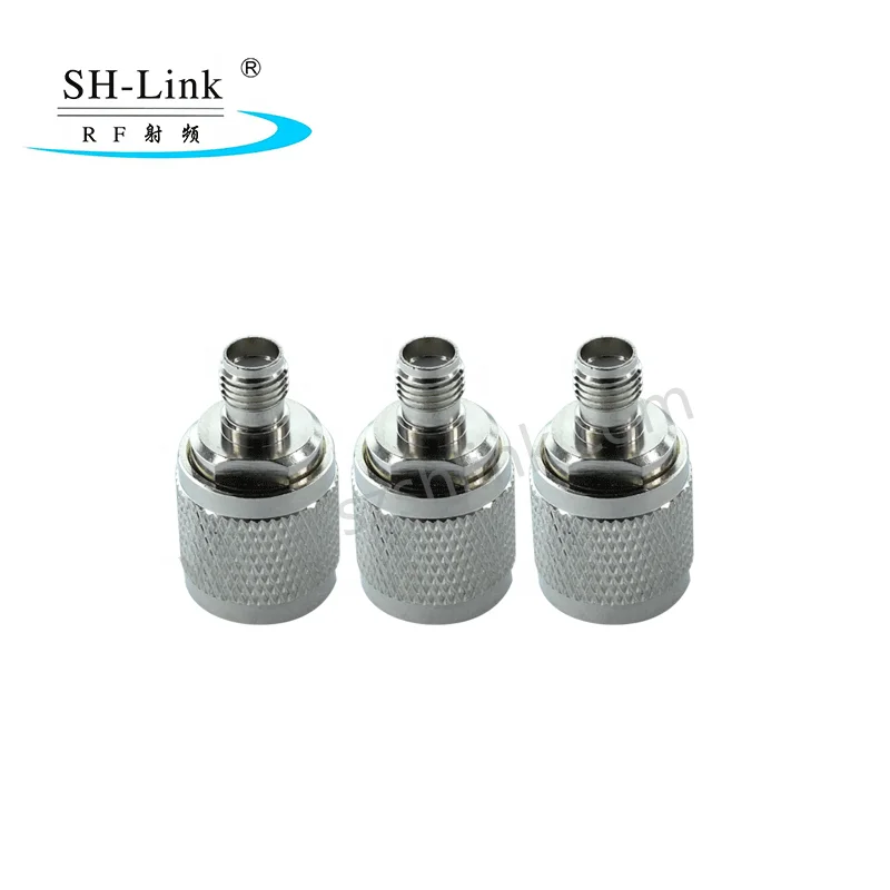 Universal RF adapter TNC type male connector to SMA type female connector
