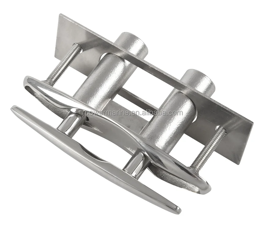Marine Hardware Fittings AISI316 Stainless Steel Boat Cleat For Yacht