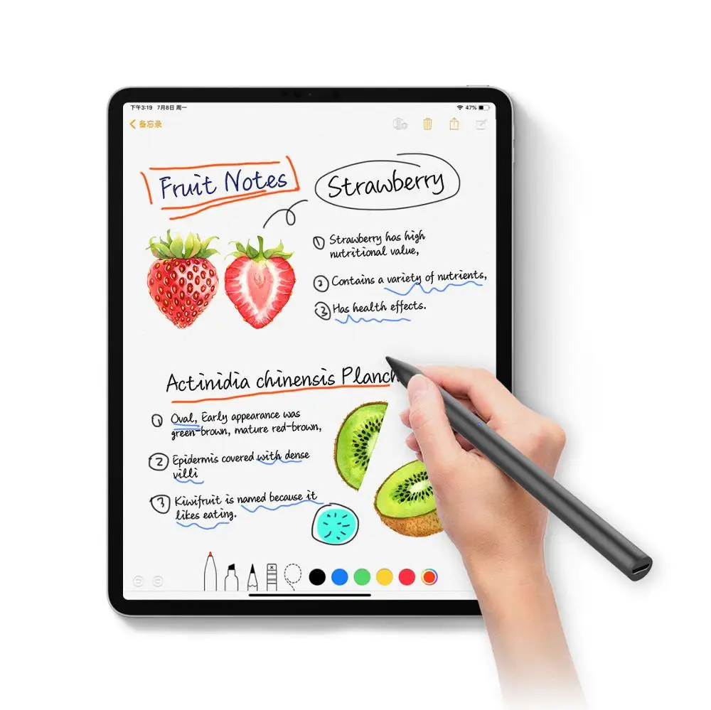 Алюминиевый стилус для iPad на