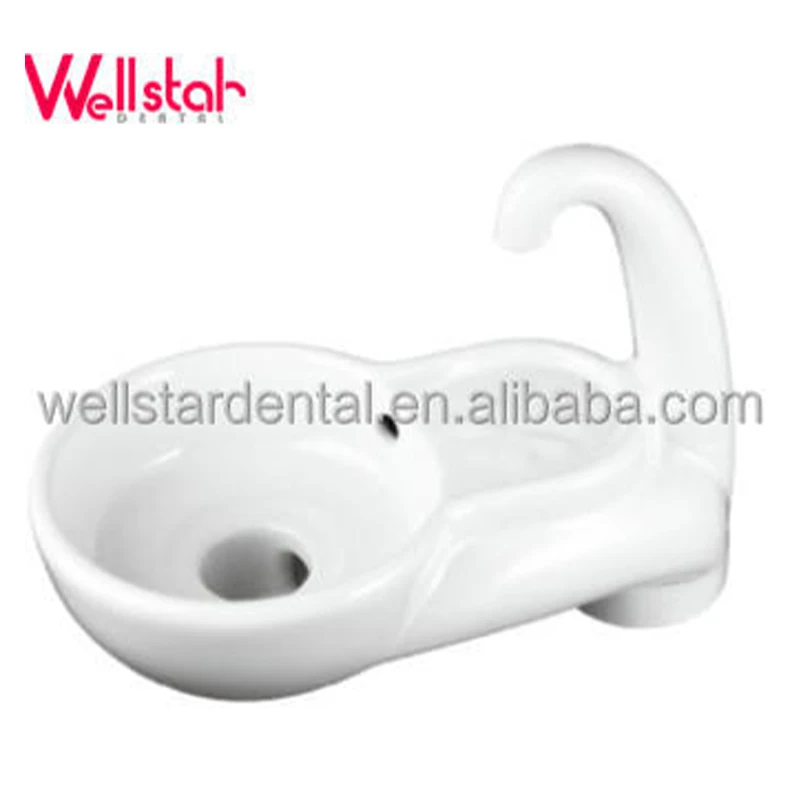 dental products Ceramic spittoon/dental unit spare parts/glass spittoon for dental unit chair