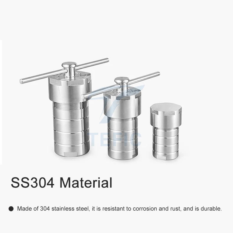 50ml 100ml high temperature hydrothermal synthesis polymerization chemical reactor stainless steel pressure