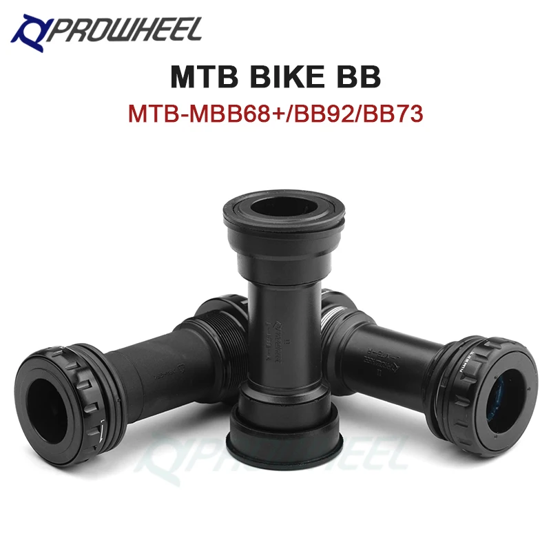 Кронштейн PROWHEEL BB68/86/73/92/86 для горного шоссейного велосипеда 68/73 мм подходит оси 24 нажимный зубчатый шаблон Нижний