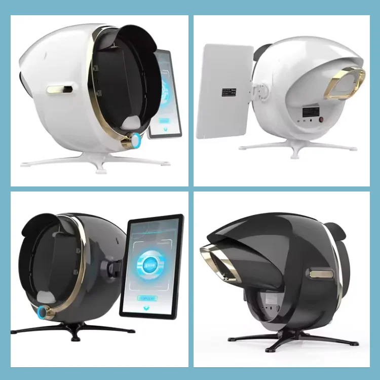 New Arrival 3d Ai Face Skin Diagnostics Analyzer Facial Tester Scanner Magic Face Mirror Facial Skin Analyzer Machine