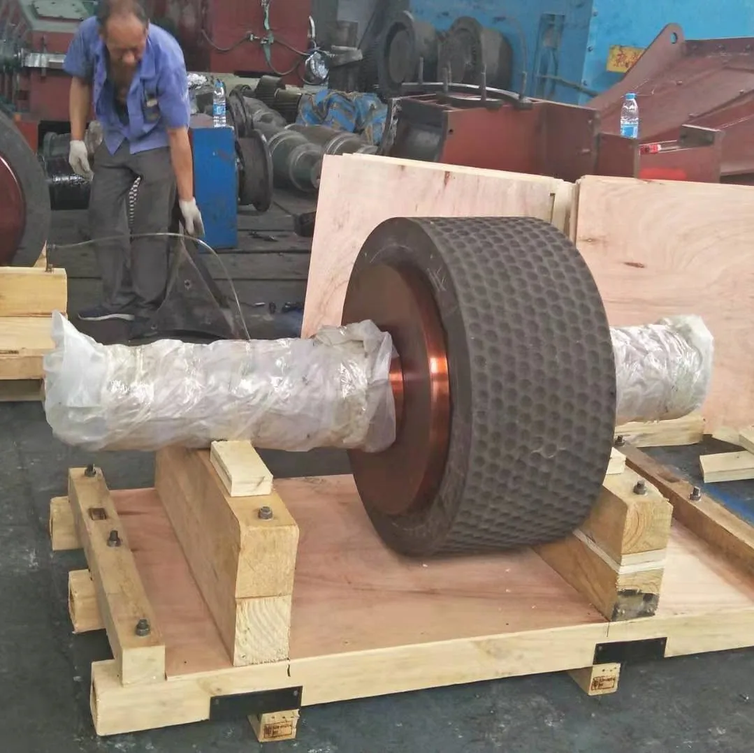 Heavy metal processing for durable forged steel ball mill high-precision steel crusher roller shell grinding and polishing