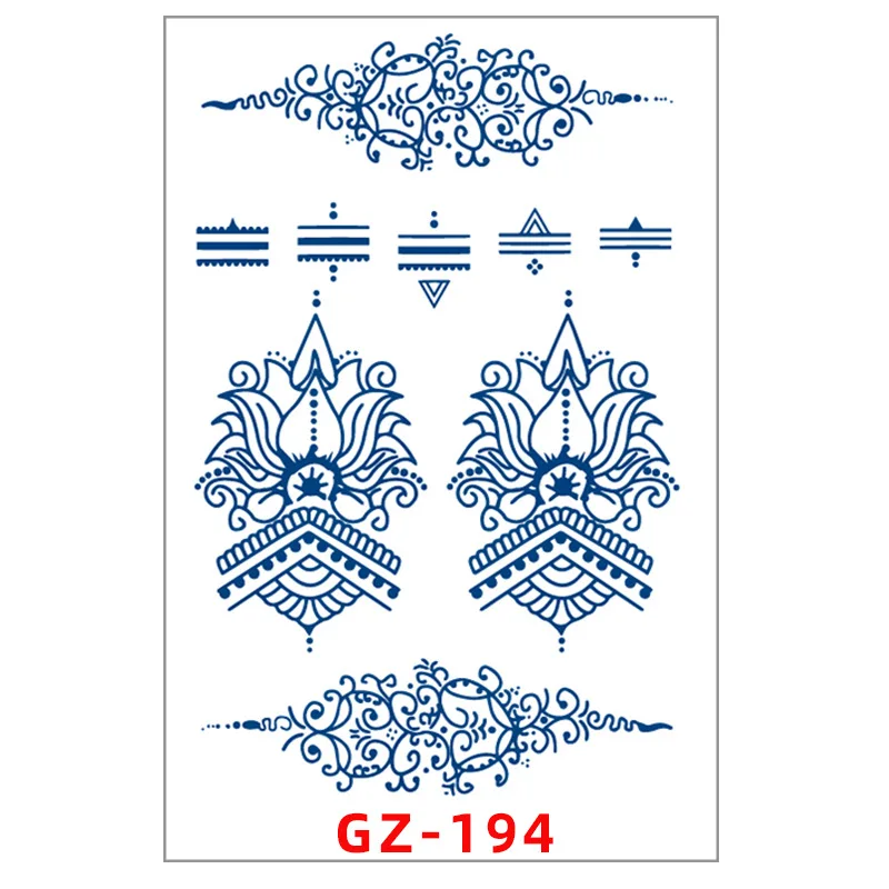 2022 new herbal tattoo patch semi permanent durable waterproof non reflective monkey scorpion tattoo tattoo