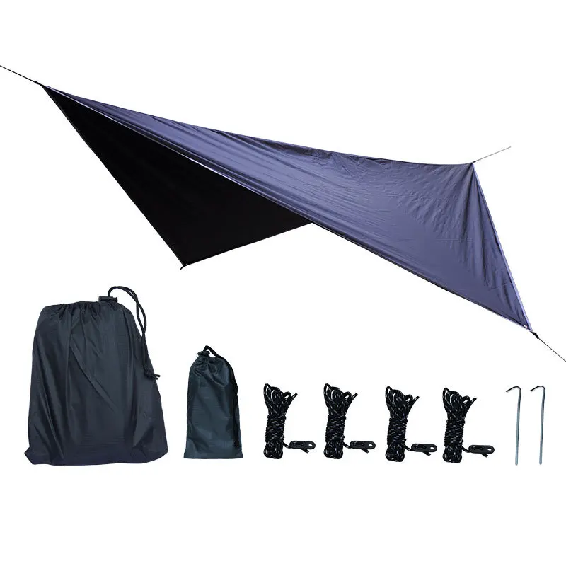 Wholesale Custom Outdoor Rain Fly Tent Tarp Waterproof Beach Tent Canopy Sunshade Cloth for Camping Suppliers
