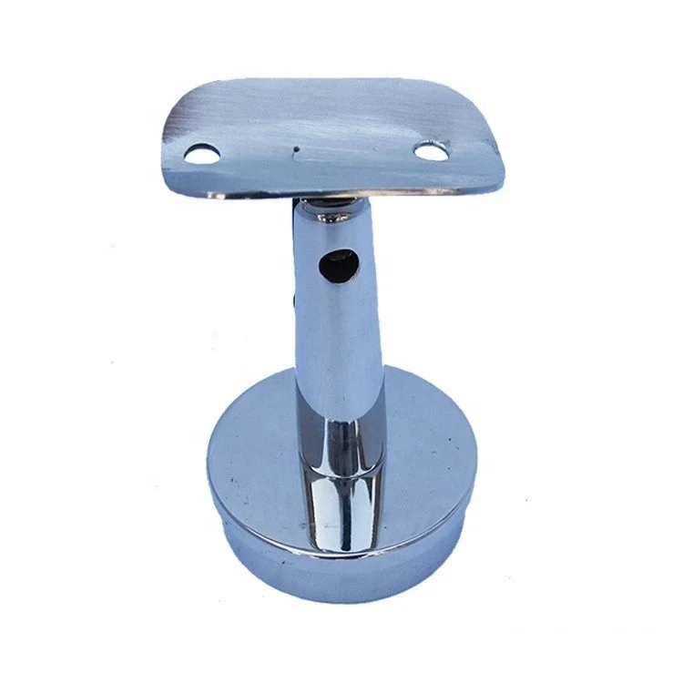 Stainless steel fixed baluster saddle support saddle hand railing bracket