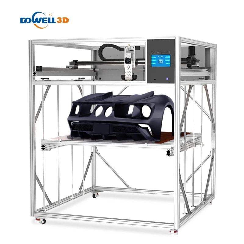 2023 Dowell high speed extruder full color 3d printer big size 3d printing machine stampante 3d FDM 3d printer