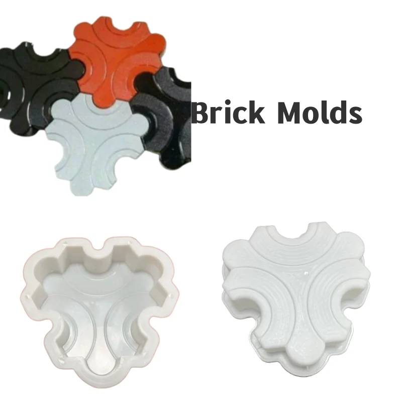 Custom Plastic Mold for Brick Paver, Concrete Path, Garden Floor, Tile Pavement - High-Quality, Durable, DIY, China Supplie