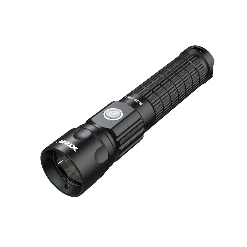 XTAR R30 1200 люмен светодиодный спортивный уличный Умный Портативный перезаряжаемый фонарик с функцией внешнего аккумулятора и режимом SOS