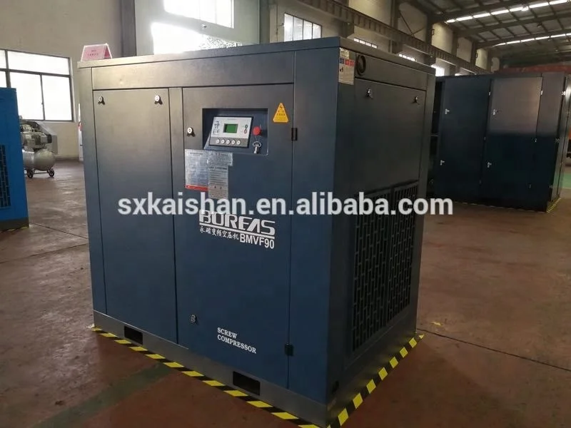 energy save 55 kw 75 kw 90 kw 110 kw Big model stationary VFD BMVF screw 13 bar air compressor with ABB