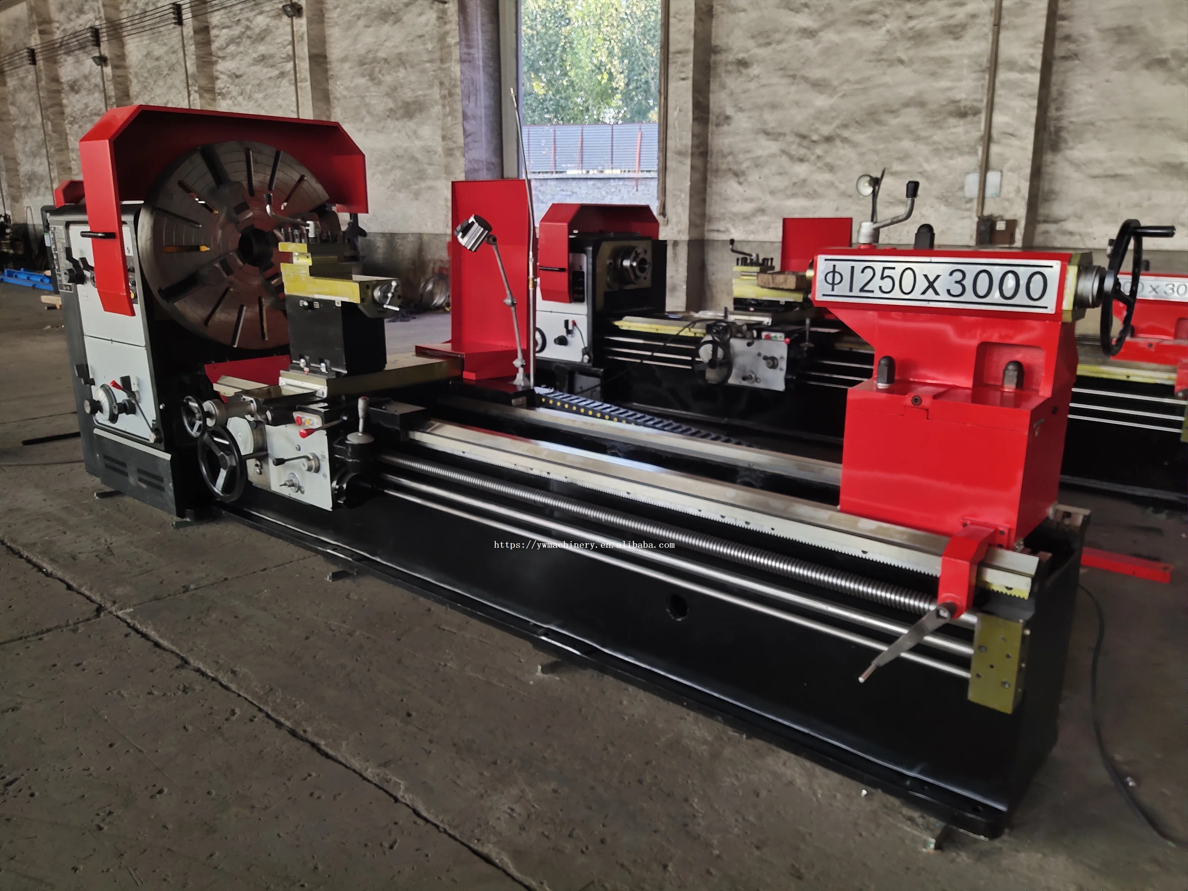 heavy duty geared lathe machine torno paralelo 3000mm