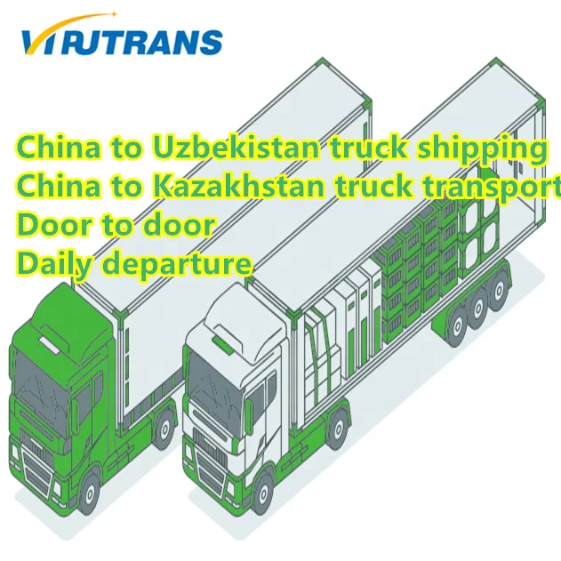 special line  truck transport shipping cost agent cargo delivery from  China  forwarder to  Uzbekistan Kazakhstan door to door