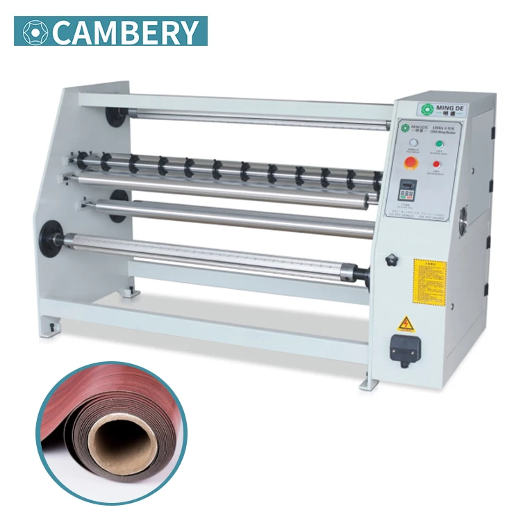 Cambery завод высокая скорость Поверхности Рулон Пленки slitter и перемотки бумага алюминиевая фольга резки перемотки машина