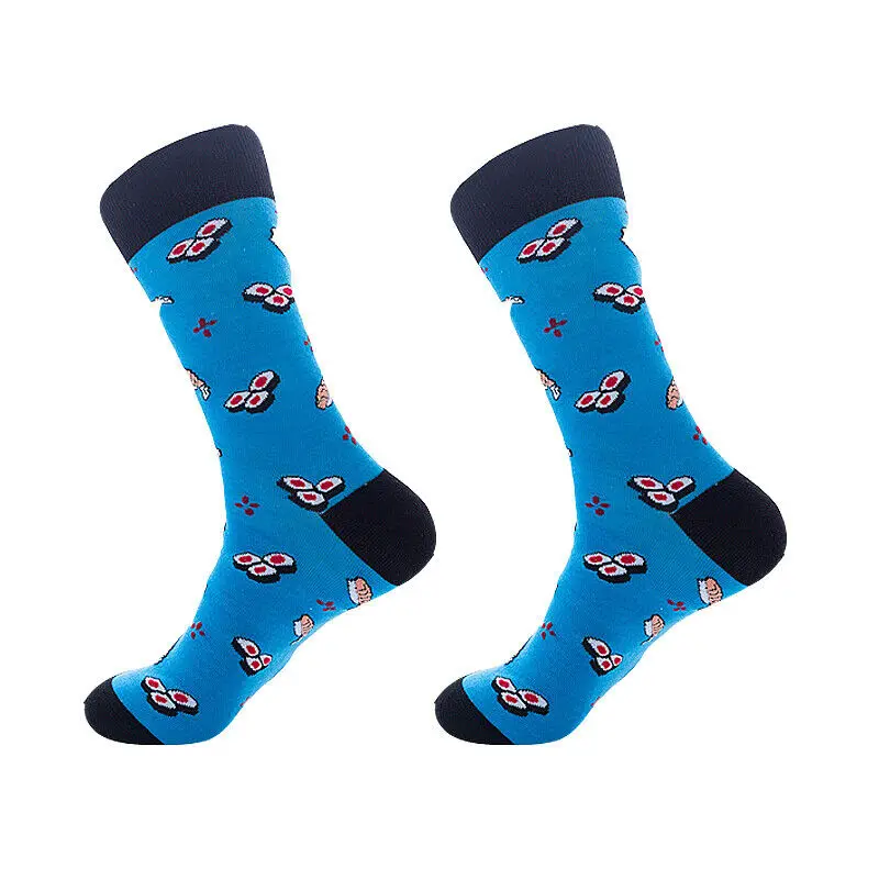 Оптовая продажа, Бесплатная доставка, низкий минимальный заказ, хлопковые мужские носки на заказ, цветные носки с логотипом