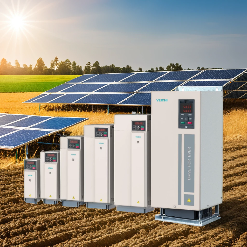 Veichi 7.5kw 18.5kw photovoltaic water pump inverter for solar water pumps farm irrigation system