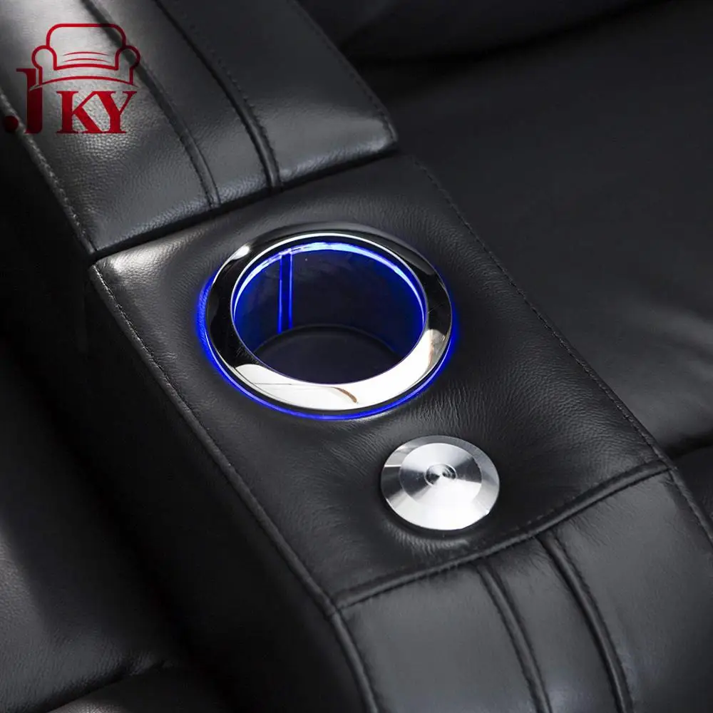 Geeksofa Furniture Electric Manual Recliner Home Theater Cinema Seating Seats Sofa with Cup Holder