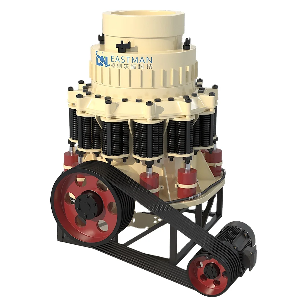 Gold Iron Ore Rock Hard Stone Cone Crusher Machine Price Quarry Site Aggregate Gravel Cone Crusher