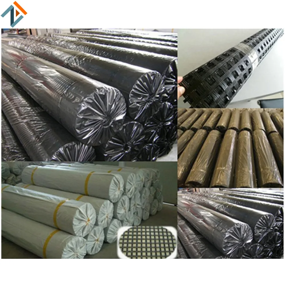 EGA 25-25 fiberglass uniaxial basalt reinforcing mesh basalt geogrid
