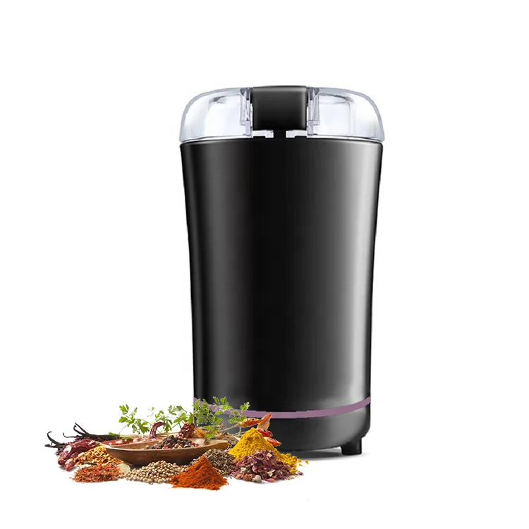Factory direct sale household mini spice grinder electric coffee bean grinder