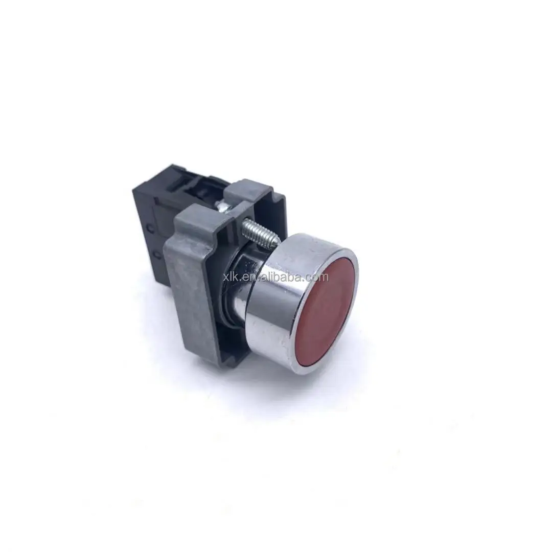 22Mm Ip65 Waterproof Momentary Green Red Slim Emergency Mushroom Head Push Button Switch