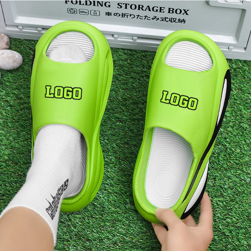 Designer Custom Eva Slides Outdoor Sport Slipper Sandal Mens Sandals Custom Logo Slides New Fashion Slide Slipper Customization