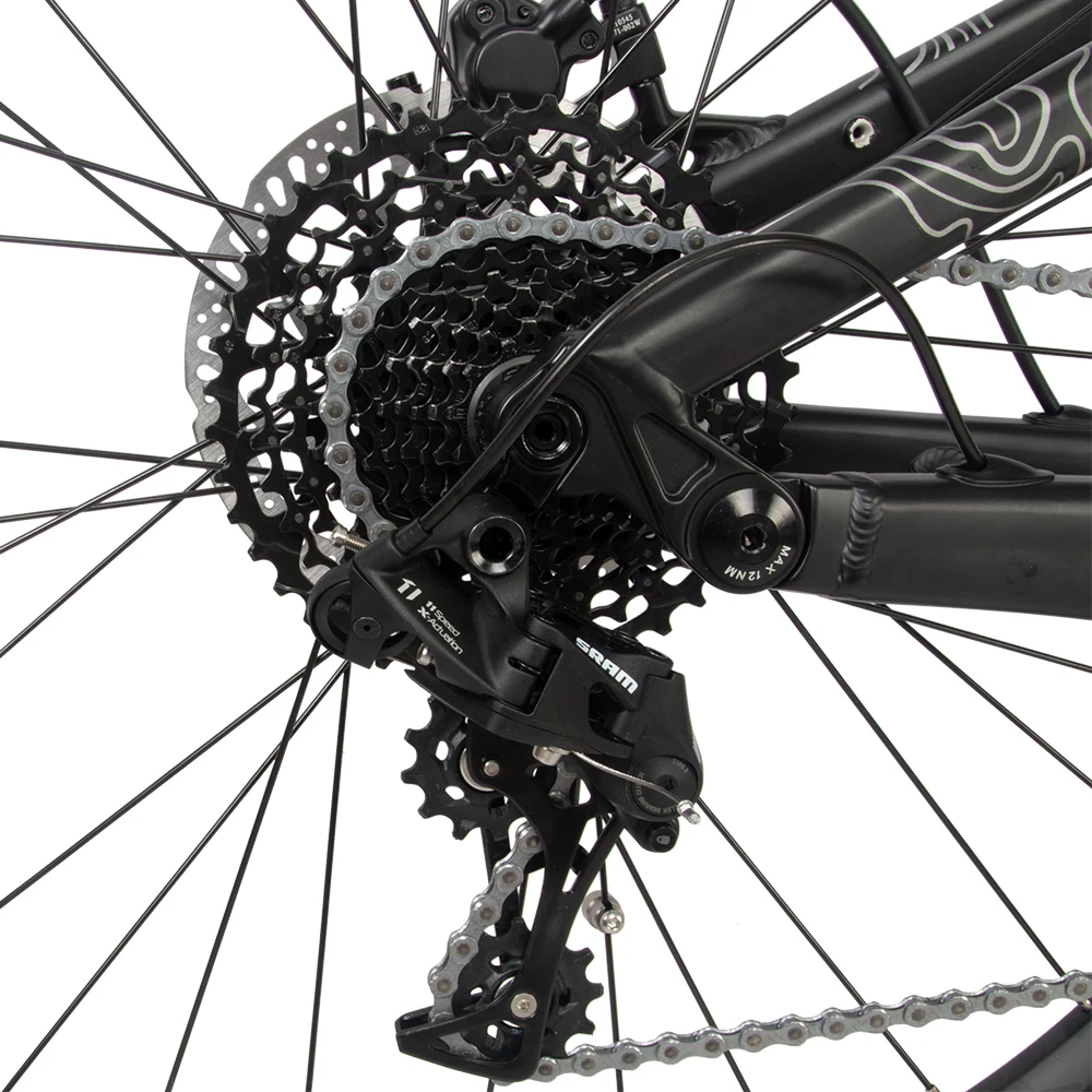 Full suspension 48v 17.5ah lithium battery new model electric bicycle e bike mid drive electric mountain bike  29 inch e-bike