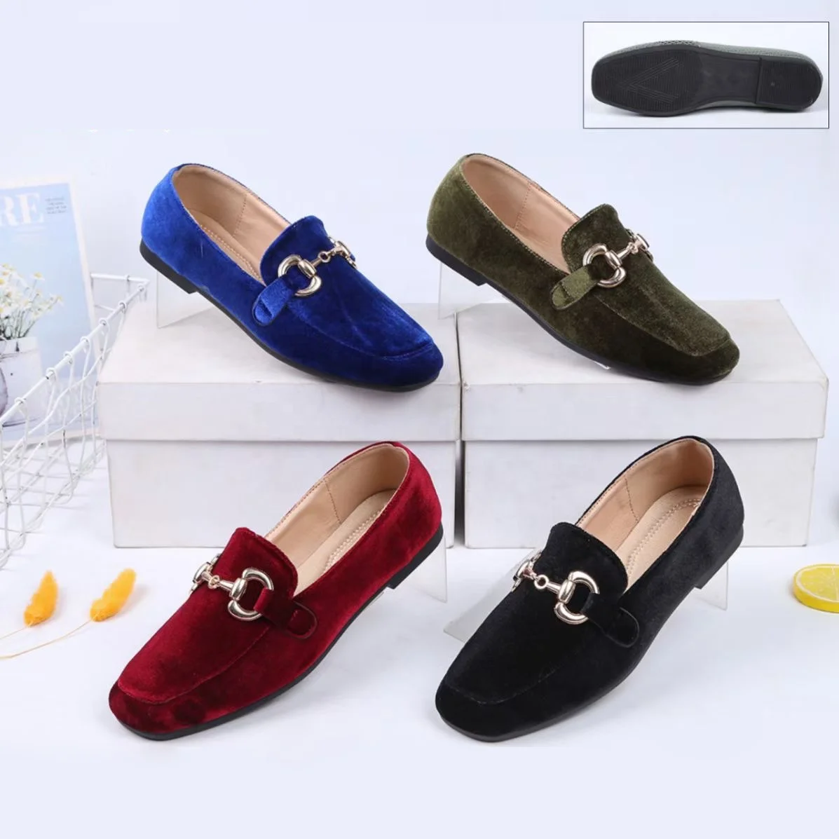 Hot Sale Factory Wholesale Casual  women shoes  ladies  sole  flat shoes