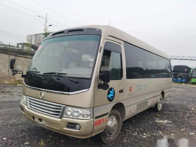 Used Golden Dragon Bus ,Tour  Coaster  Luxury 28 Passenger Buses for Sale Mini Bus Price